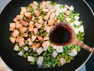 糖醋茭白豆仔的做法步骤：12