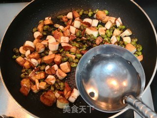 糖醋茭白豆仔的做法步骤：15