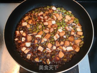糖醋茭白豆仔的做法步骤：16