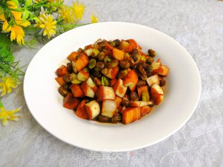 糖醋茭白豆仔的做法步骤：17