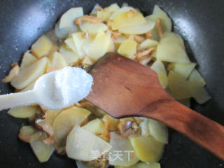 榨菜丝炒土豆的做法步骤：7