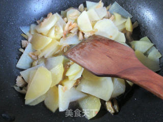 榨菜丝炒土豆的做法步骤：8