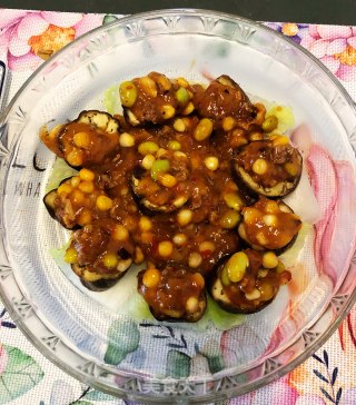 茄盅牛肉青豆玉米碎的做法步骤：7