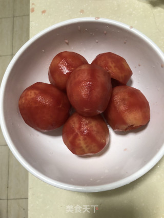 番茄牛肉玉米羹的做法步骤：2