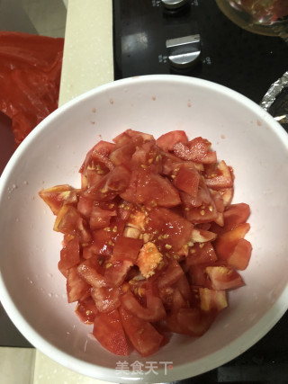 番茄牛肉玉米羹的做法步骤：3
