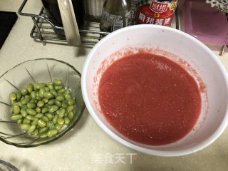 番茄牛肉玉米羹的做法步骤：5