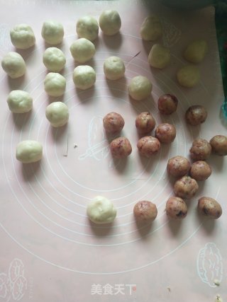 玫瑰云腿月饼的做法步骤：9