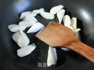 茭白烧鲜素鸡的做法步骤：6