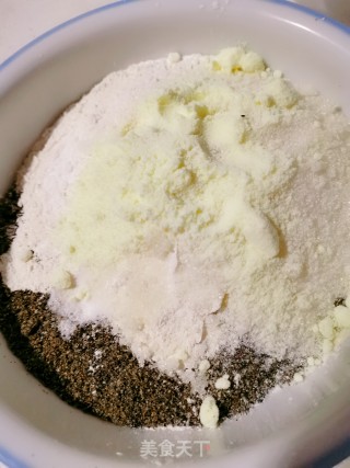 自制黑芝麻馅的做法步骤：6