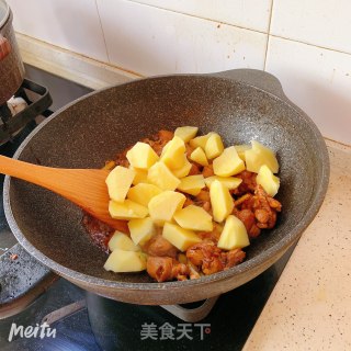 黄焖鸡米饭的做法步骤：9