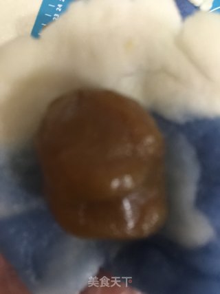蝶豆花冰皮月饼的做法步骤：5