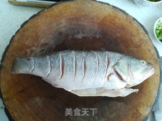清蒸鲈鱼的做法步骤：2