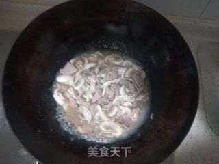 口蘑炒肉片的做法步骤：5