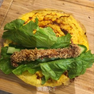 鸡肉合饼套餐的做法步骤：6