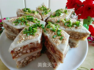 香肠芋头糕的做法步骤：6