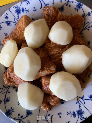 五香味粉蒸肉的做法步骤：4