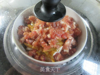 榨菜丝肉末蒸豆腐的做法步骤：11