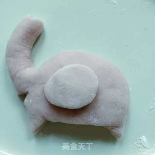 太萌啦，这么可爱的小象馒头一定要学会的做法步骤：6