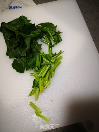 家常下饭菜——烩饼的做法步骤：4