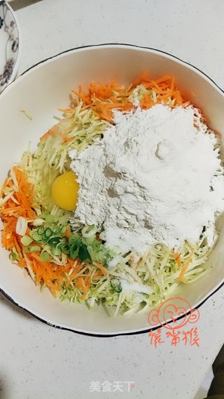 糊塌子的做法步骤：3