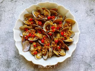 香辣花蛤拌金针菇的做法步骤：10