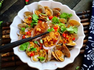 香辣花蛤拌金针菇的做法步骤：12