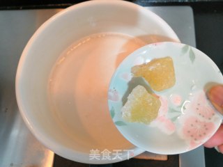 酒糟蛋花汤的做法步骤：5