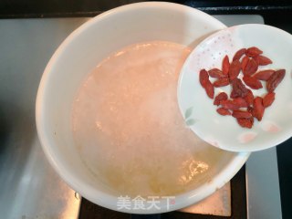 酒糟蛋花汤的做法步骤：8