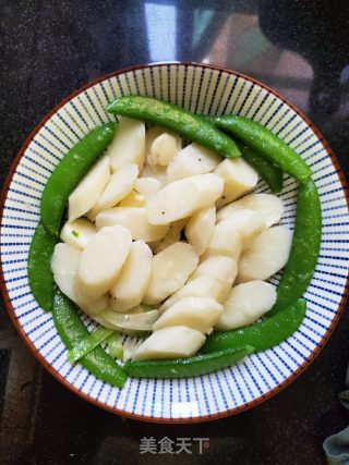 山药炒酥腰果的做法步骤：6