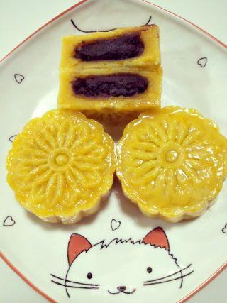 南瓜枣泥月饼的做法步骤：12