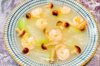 虾仁冬瓜汤的做法步骤：6