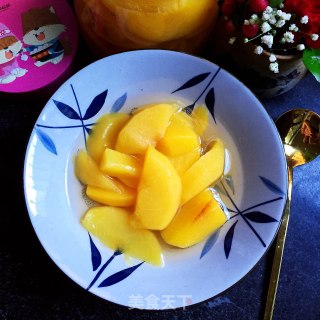 黄桃糖水的做法步骤：10