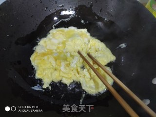 茼蒿鸡蛋的做法步骤：4