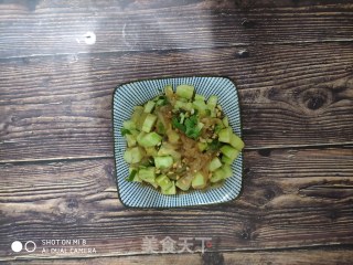 海蜇头拌黄瓜的做法步骤：5
