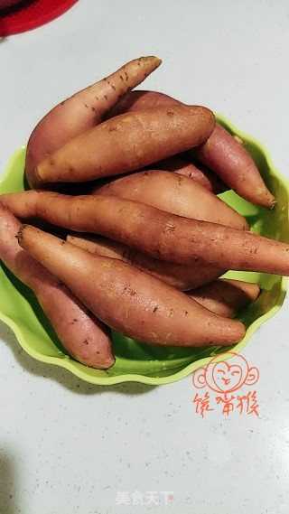 熘红薯的做法步骤：1
