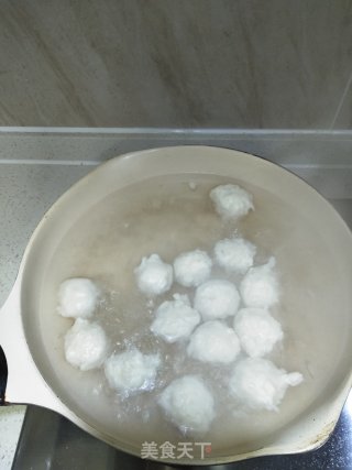 墨鱼丸炖豆腐的做法步骤：4