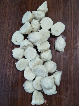 墨鱼丸炖豆腐的做法步骤：5
