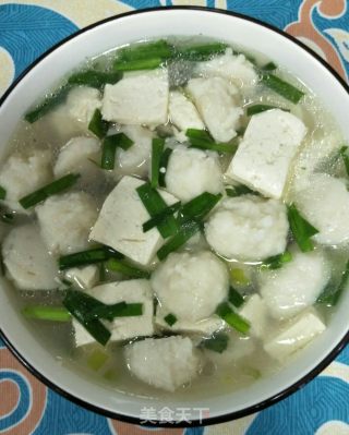 墨鱼丸炖豆腐的做法步骤：11