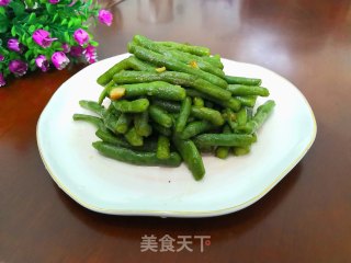 蒜香四季豆的做法步骤：13