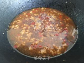 剁椒肉末蒸杏鲍菇的做法步骤：6