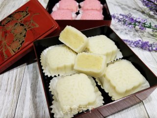 绿豆沙冰皮月饼的做法步骤：15