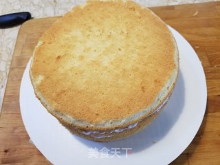 女儿的生日蛋糕的做法步骤：7