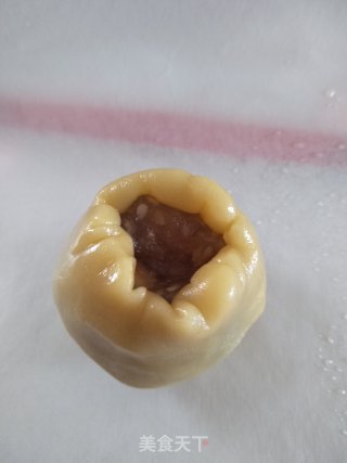 自制五仁月饼的做法步骤：12