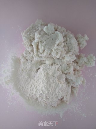 西米火龙果冰皮月饼的做法步骤：4