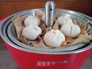 鲜嫩多汁的牛肉包的做法步骤：11