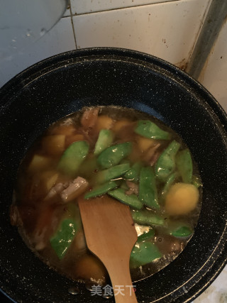 土豆炖五花肉的做法步骤：5