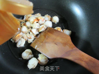 扇贝肉炒鸡蛋的做法步骤：3