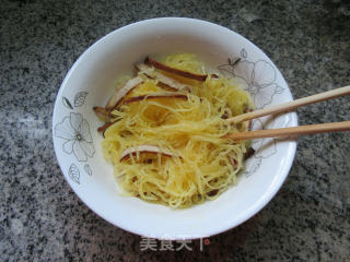 香干拌金瓜丝的做法步骤：10
