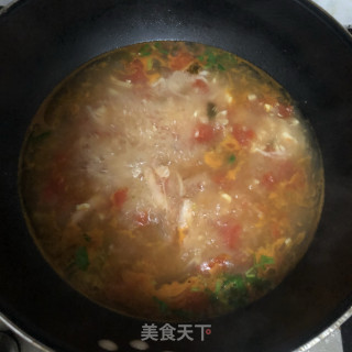 番茄刀削面的做法步骤：5