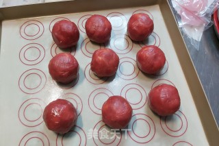 桃山皮流心月饼的做法步骤：10
